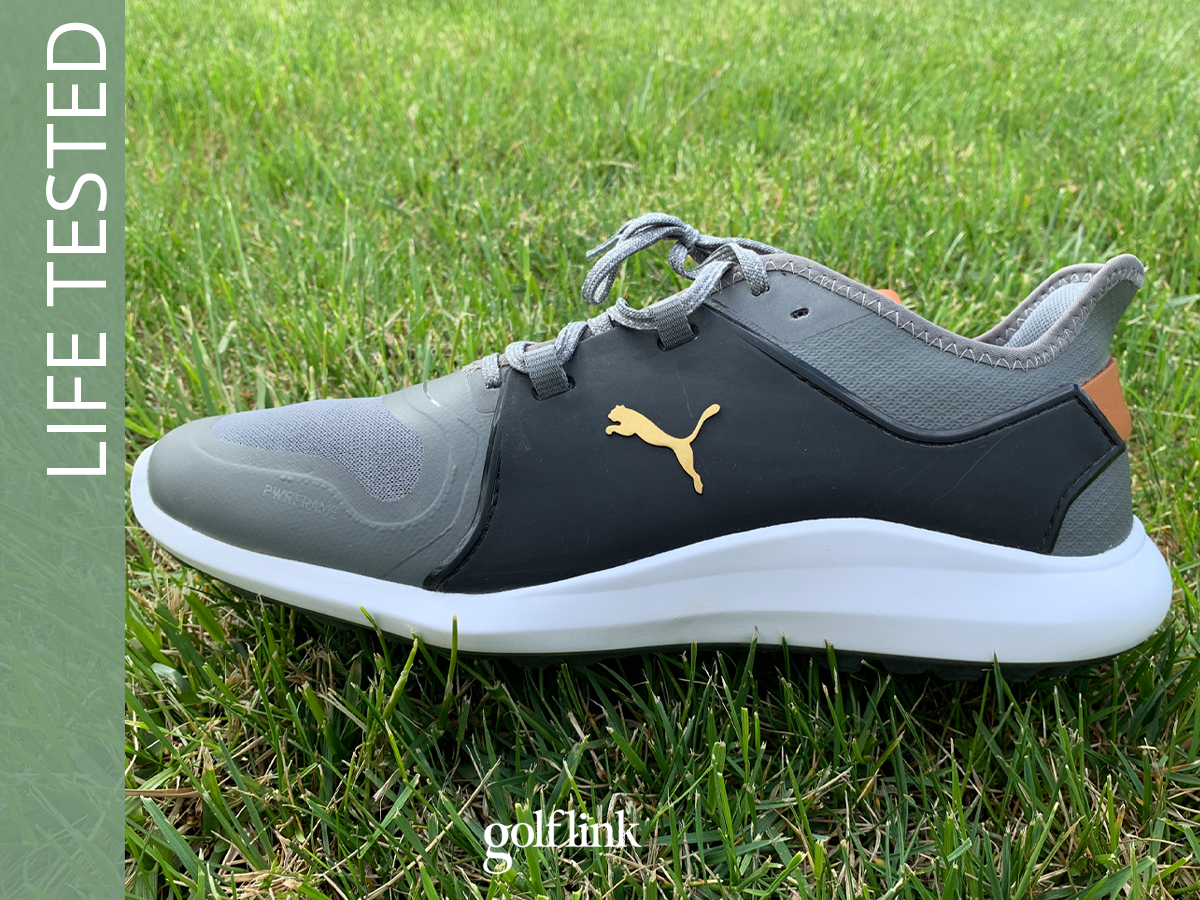 PUMA Ignite Fasten8 during GolfLink testing
