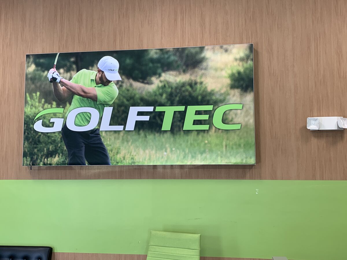 Inside the GolfTec lobby