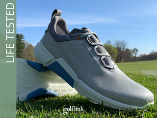 ECCO Biom H4 golf shoes top and bottom
