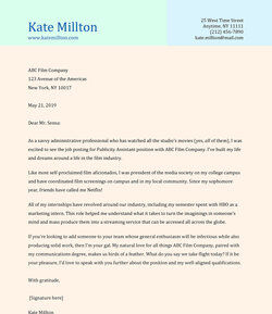 Employment Cover Letter Design Best Photos Awesome