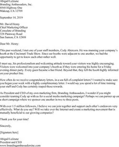 Featured image of post Format Letter To The President : This is taken from their web site.: