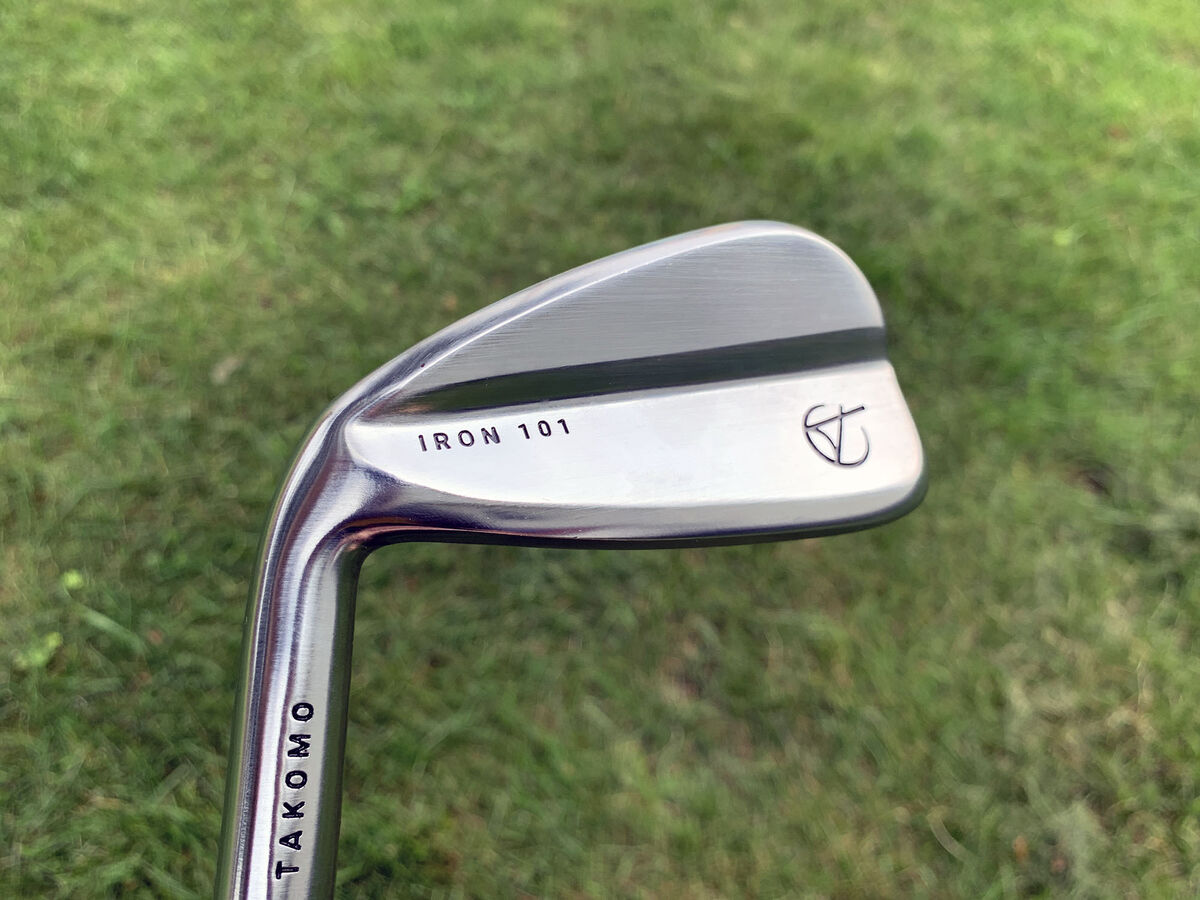 Takomo Golf Iron 101 during GolfLink testing