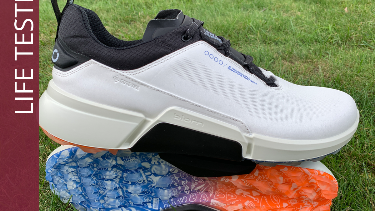 ecco ゴルフerik van 限定品　希少！ ecco（エコー） 日本正規品 S-THREE レース エススリー メンズモデル