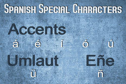 Special Characters In Spanish