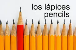 pencils - los lápices