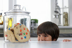 There were cookies in the jar.