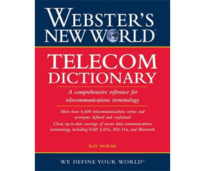Webster's New World Telecom Dictionary book cover