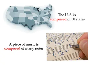 comprise vs compose example