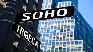 SoHo sign in New York