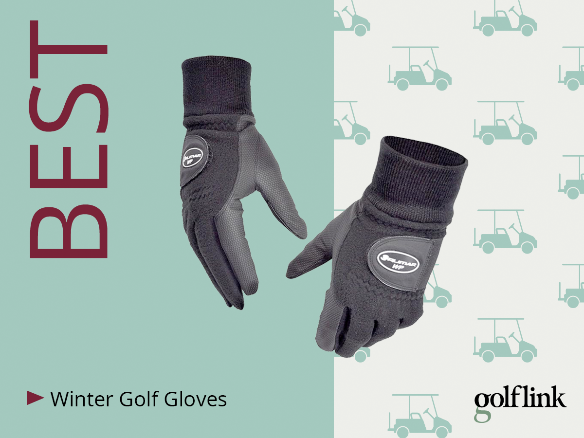 Orlimar Men's Winter Performance Fleece Golf Gloves