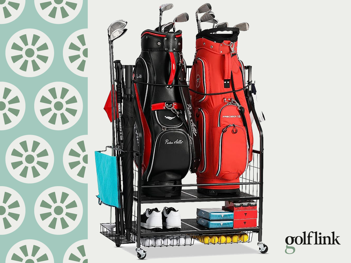 Garage golf organizer