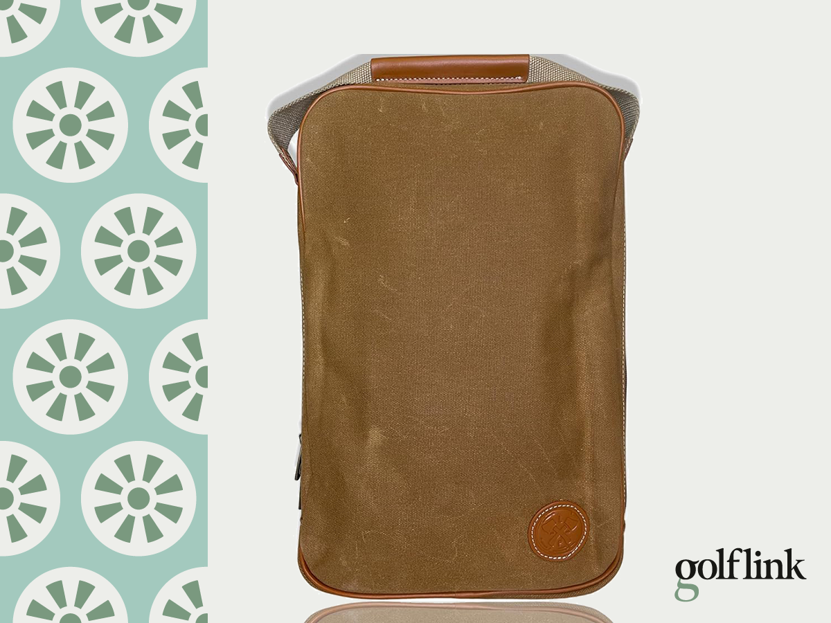 Premium golf shoe bag