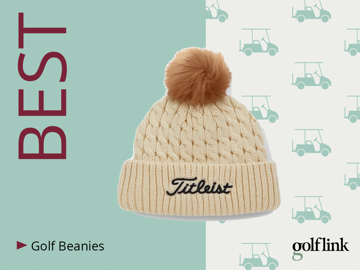 Titleist Cable Knit Pom Hat