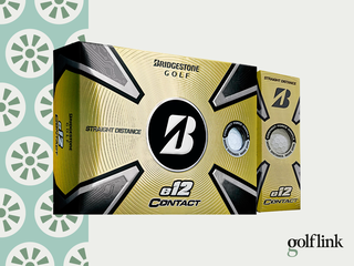 Bridgestone e12 Contact golf ball in the box