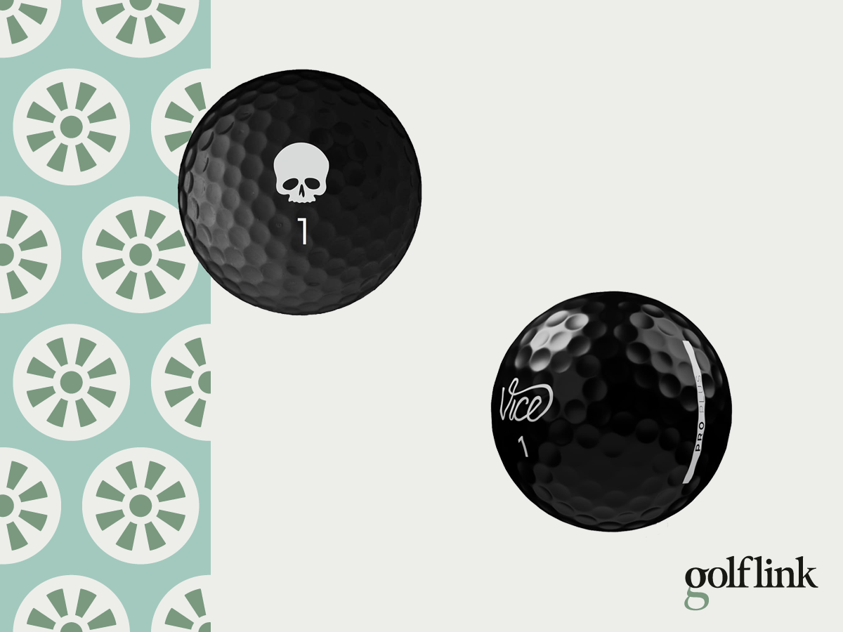 Deadspin and Vice black golf balls
