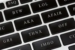 Computer keypad of initialisms