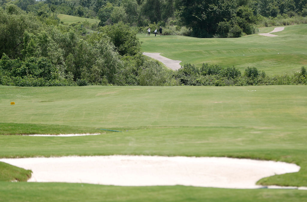 17th hole at the Lakes Course at Wildcat GC