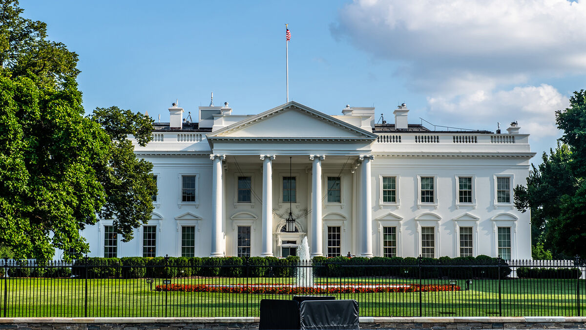 POTUS white house in Washington D.C.