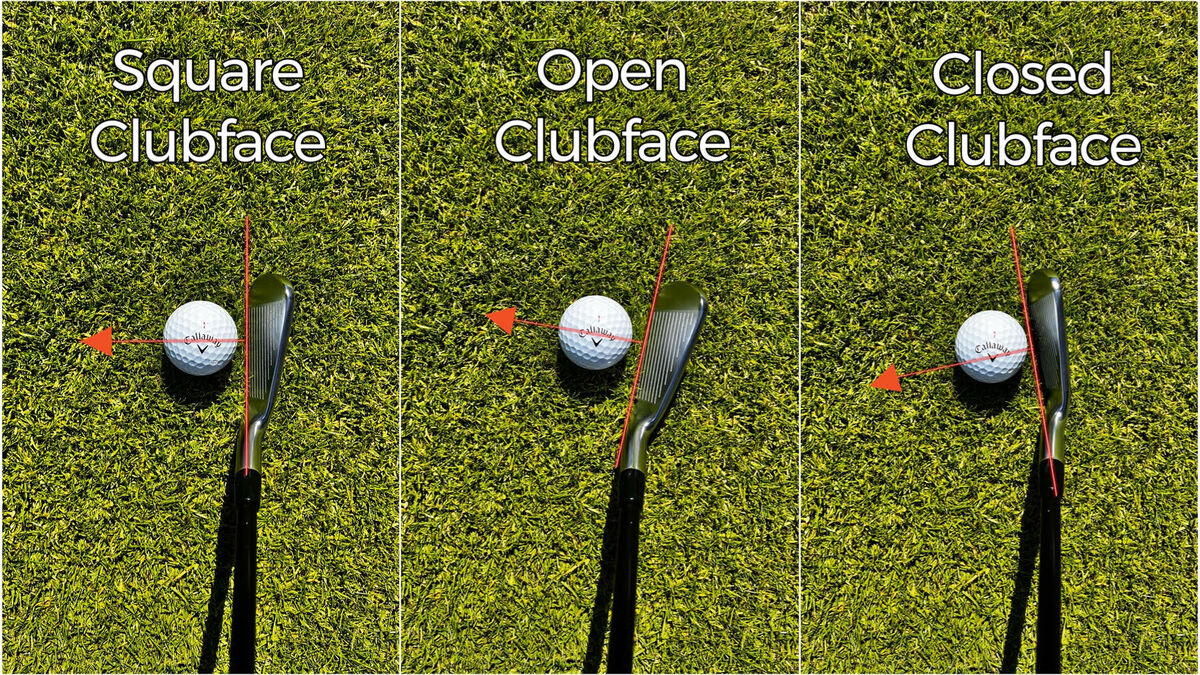 How club face angle causes blocked golf shots