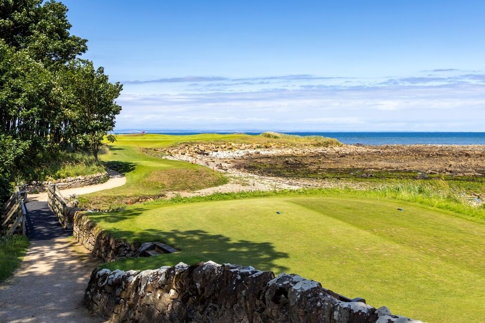 The 15th hole at Kingsbarns Golf Links