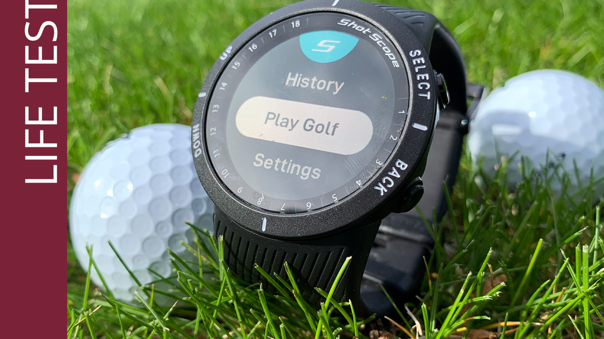 Shot Scope V5 GPS Golf Watch Life-Tested Review Golflink.com