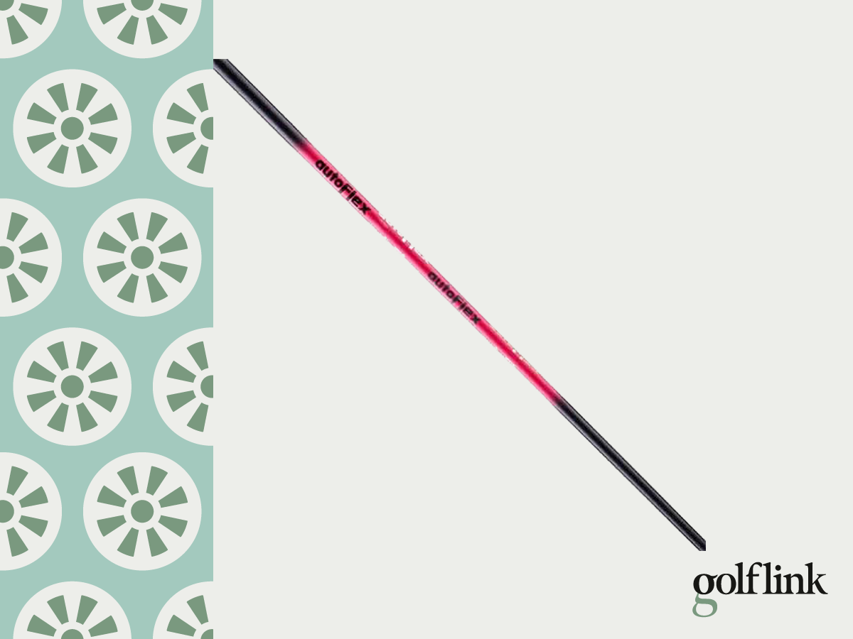 autoFlex Driver Shaft in pink and black