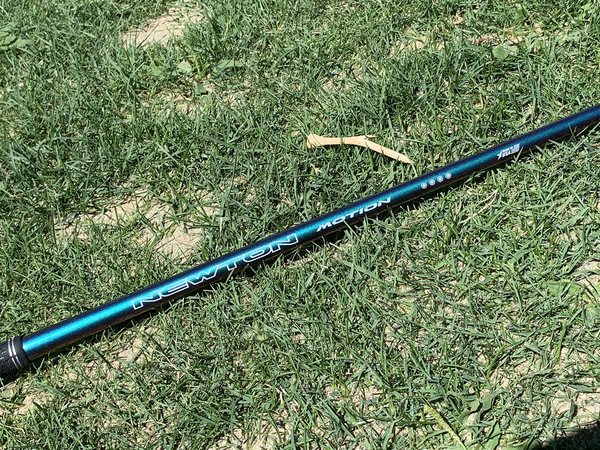 Newton Motion driver shaft during GolfLink testing