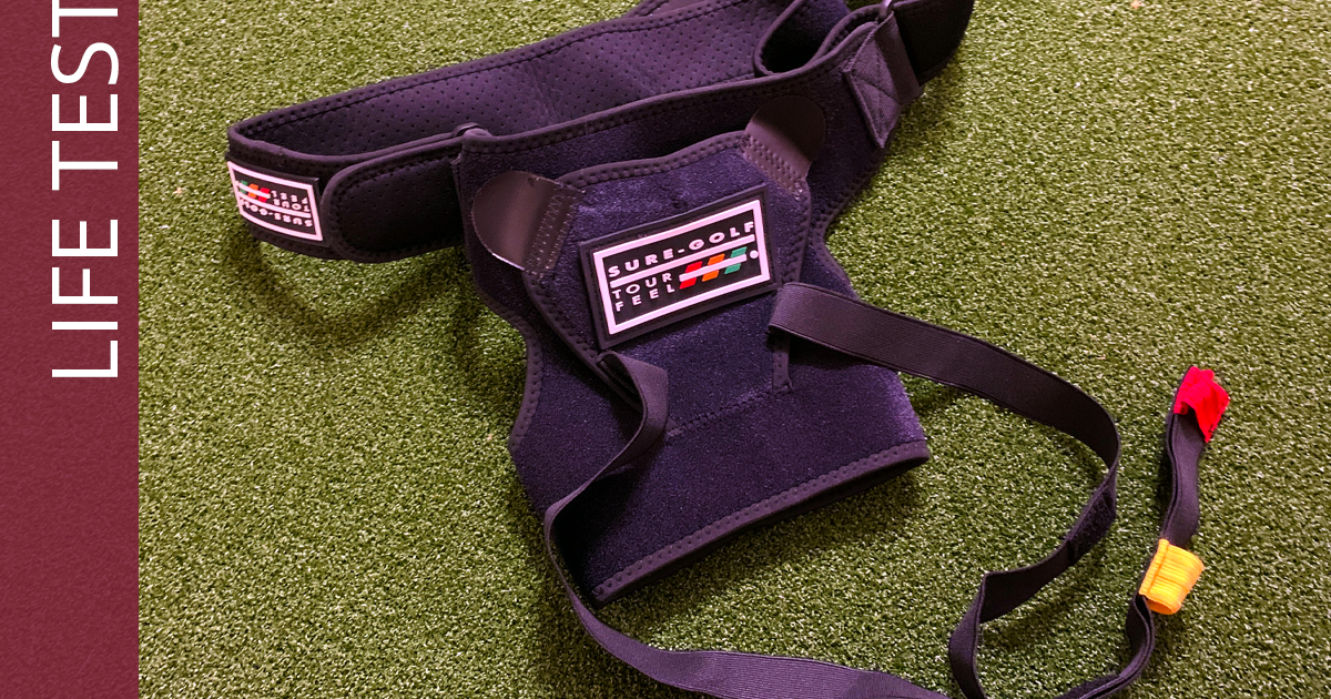 SURE-GOLF TOUR FEEL ストラップ This Unique Training Aid Promises a