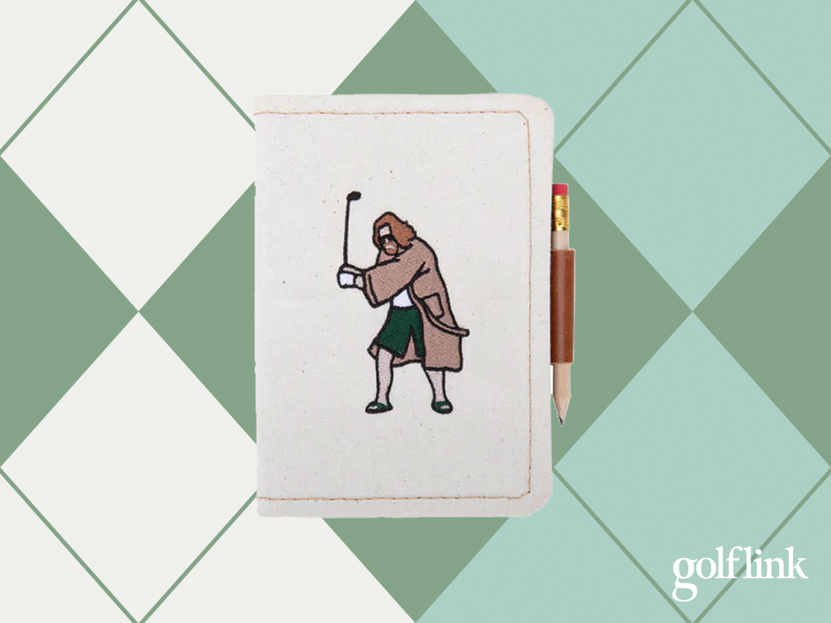 Seamus The Dude Yardage Book Cover & Scorecard Holder