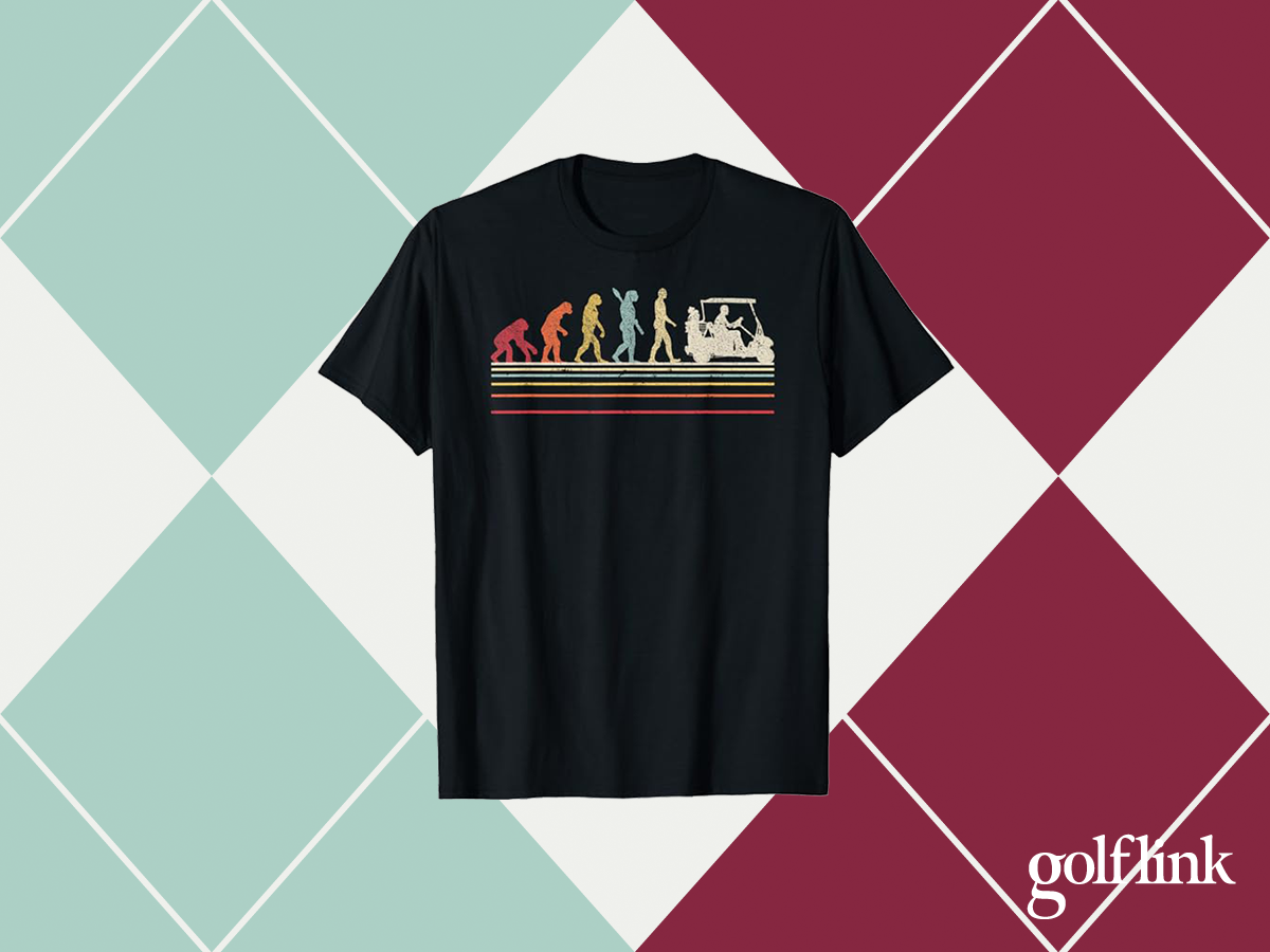 Golf evolution t-shirt