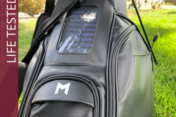 MNML MR1 golf bag close up