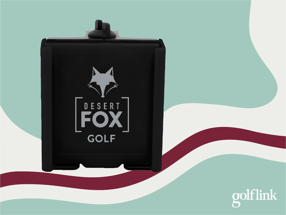 Desert Fox golf cart phone mount