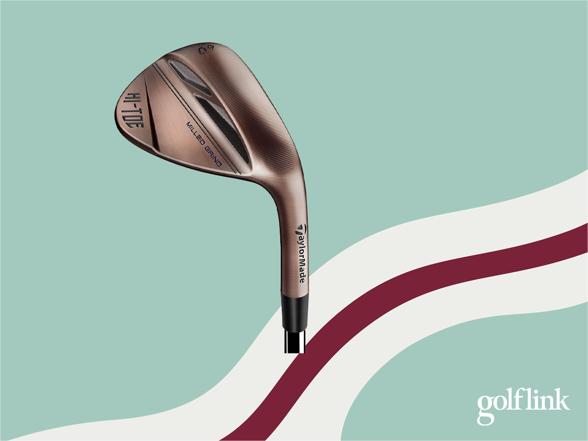 TaylorMade copper hi-toe wedge