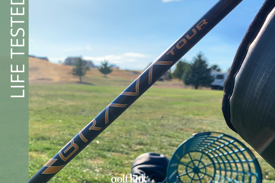 Brava Tour driver shaft during GolfLink testing