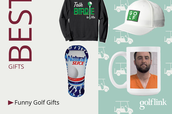 Funny golf sweatshirt, hat, headcover and mug