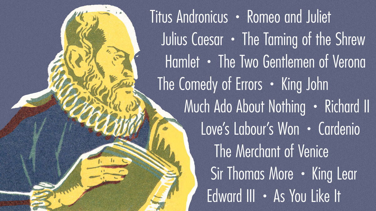 portátil acortar puede List of All William Shakespeare's Plays (By Type) | YourDictionary