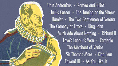 Ten of william poems shakespeare top The Top