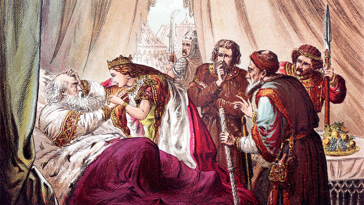 Shakespeare's King Lear engraving
