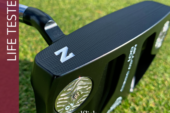 Zebra Milled Series 001 putter during GolfLink testing