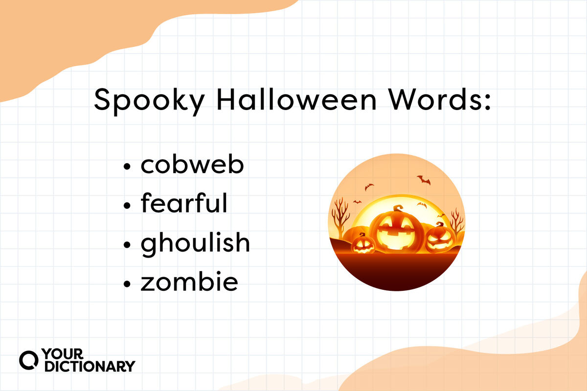 Halloween Word Wall Vocabulary