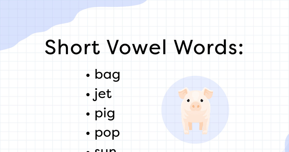 List of Short Vowel Words YourDictionary