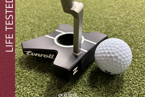 Evnroll ZERO Z1 putter during GolfLink testing