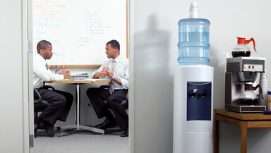 employees in office