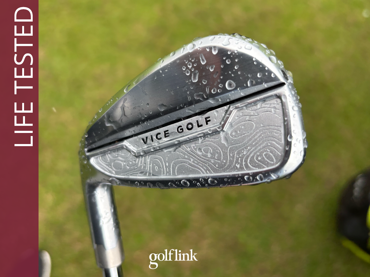 Vice Golf VGI02 Iron during GolfLink testing