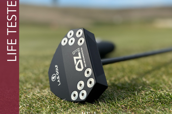 LAB OZ.1 putter during GolfLink testing