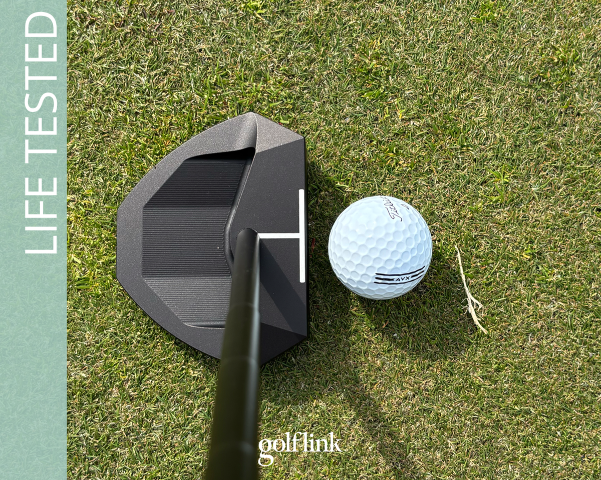 L.A.B. OZ1 putter at address