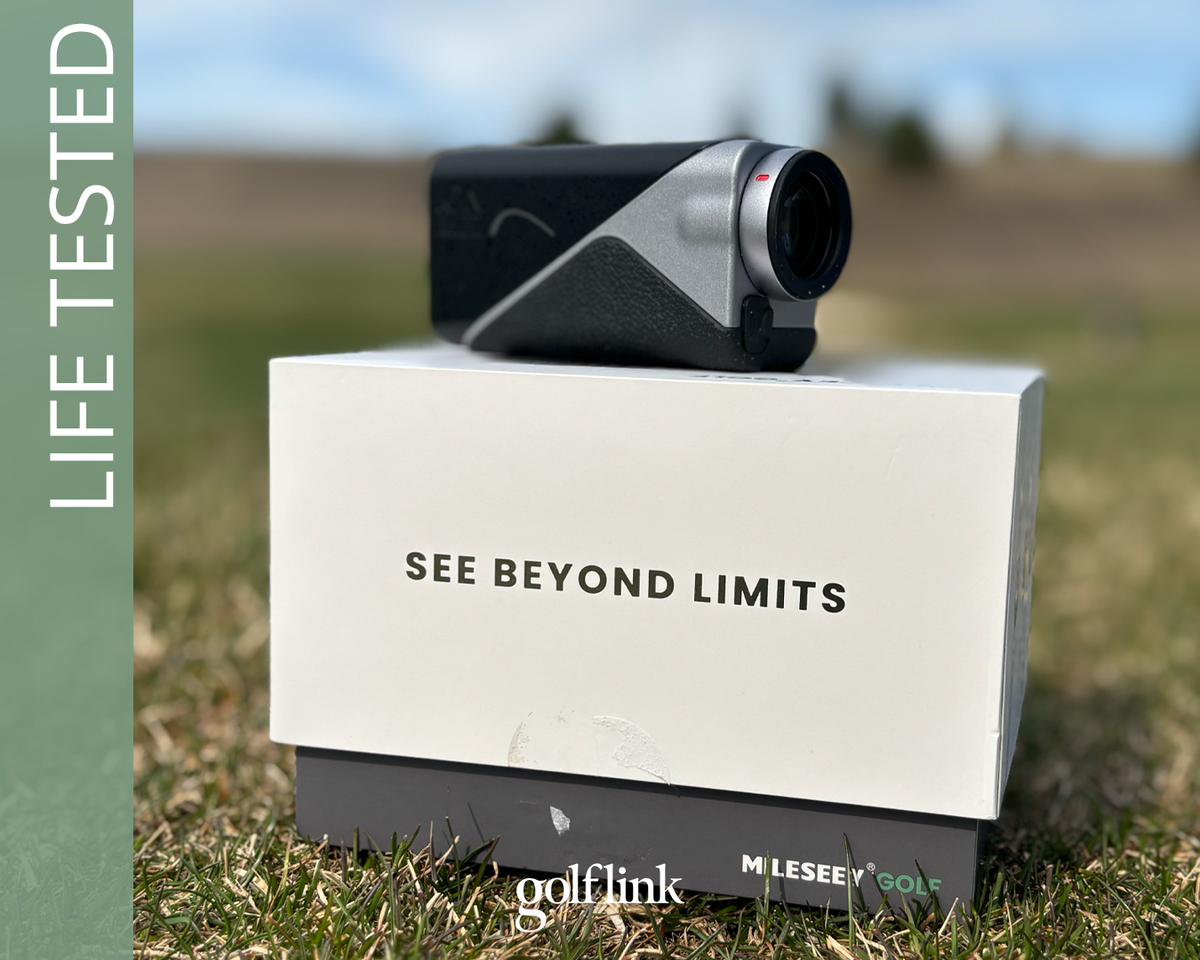 Mileseey IONME2 Rangefinder during GolfLink testing