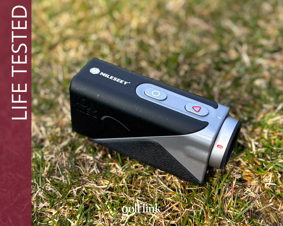 Mileseey IONME2 Rangefinder during GolfLink testing