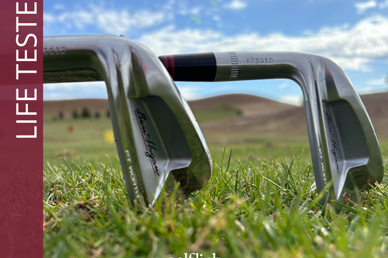Ben Hogan Ft. Worth Irons during GolfLink testing