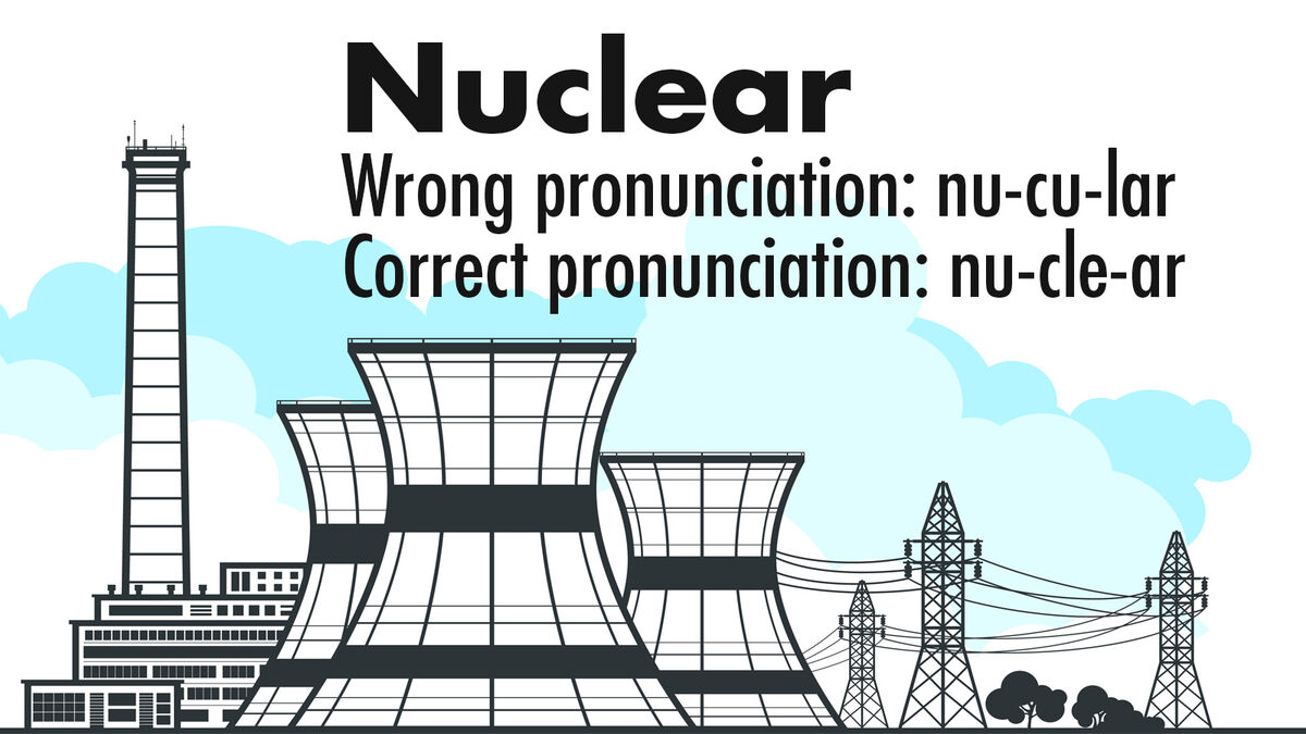 pronunciation of the word nuclear